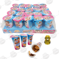 Collations de haute qualité pour enfants : Biscuits à la sauce chocolatée, Surprise Choco Cup, Bonbons, Jouet, Bâtonnets de biscuits croustillants, Confiture, Chocolat