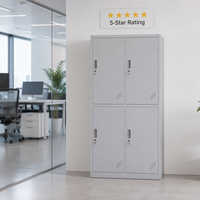 Archivador Metálico Resistente de Pie con Cerradura y Cajones Personalizables para Almacenamiento en Escuelas, Almacenes y Oficinas Comerciales
