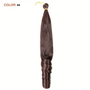 Capelli Sintetici Lisci e Ondulati per Trecce, Extension per Capelli Ricci a Spirale Stile Francese - Product Image 6