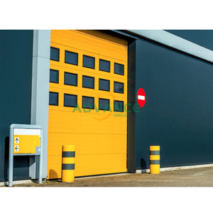 Puerta de bóveda seccional blindada industrial de alta seguridad con <span class=keywords><strong>ventanas</strong></span> Puerta de hombre Puerta seccional para uso industrial - Product Image 6