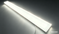 Barre lumineuse LED linéaire à 5 faces haute efficacité 70W 120*10CM, éclairage commercial à large portée