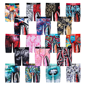 Slip <span class=keywords><strong>Boxer</strong></span> da <span class=keywords><strong>Uomo</strong></span> Traspiranti con Stampa Digitale in Poliestere, Personalizzabili con Logo, Comodi per lo Sport - Vendita all'Ingrosso - Product Image 1