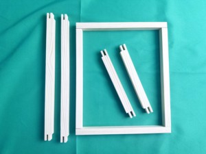 Set di 24 Barre Telaio in Legno per Tela, 12 Set da 6 Misure Diverse, con 60 Punti da Fissaggio e Kit per Telaio da Ricamo a Punto Croce con Ago Rimuovi-Punti - Product Image 6