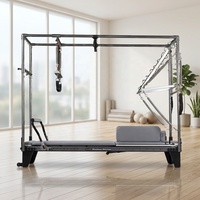Machine de Pilates Reformer Professionnelle CE Personnalisée en Aluminium, Portable et Durable pour Studio Commercial, Réglable