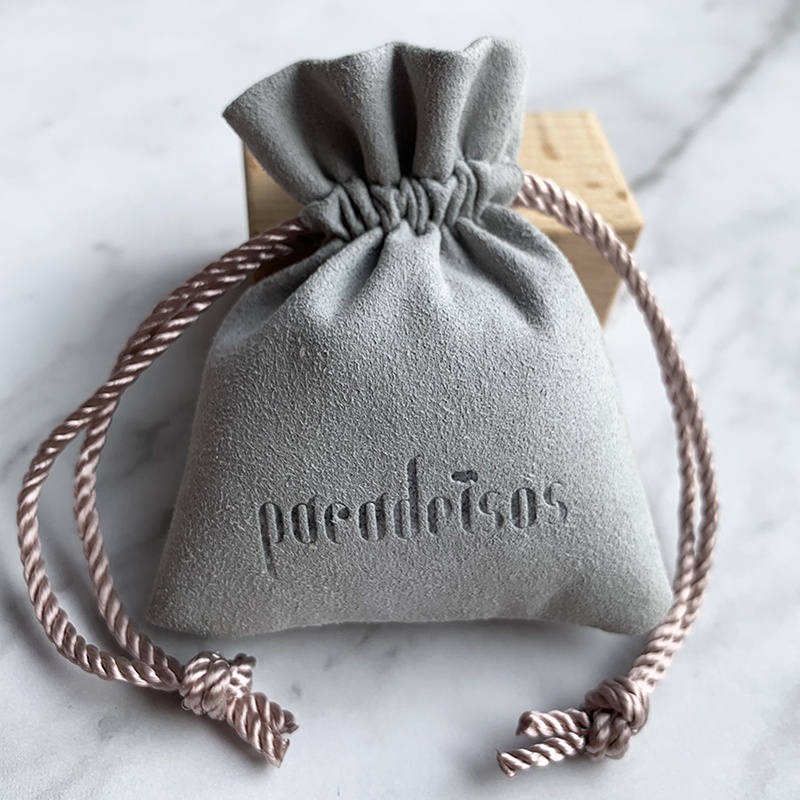 Мини-сумка из микрофибры для упаковки колец, сумка из микрофибры для ювелирных изделий