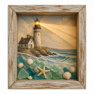 Cross-border Bestseller DIY Wooden Modern Minimalist Halloween Shadow Box &amp; Night-Light Kit - Product Image 5