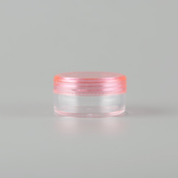 Bocaux ronds transparents 10 ml avec bouchon en plastique, contenants cosmétiques pour lotion, crème, maquillage, fard à paupières, poudre libre, échantillons