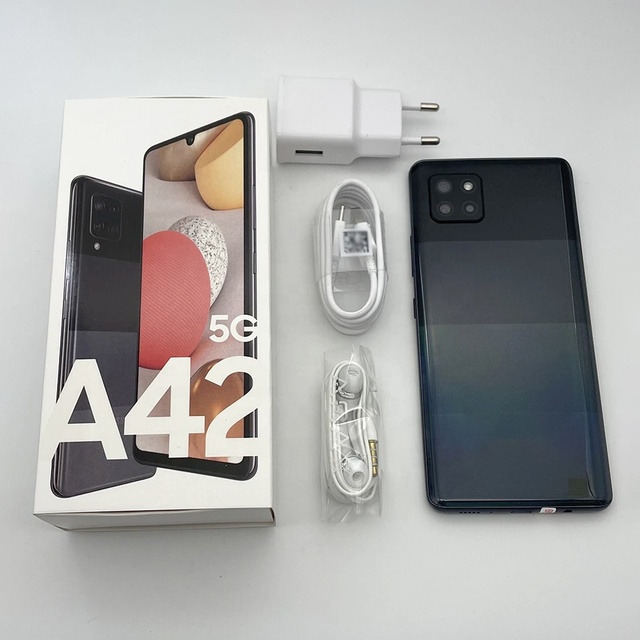 Original Cellphone Unlocked Used Mobile Phone for Am Sung EU Version A42 5G Smartphone 128GB Telephone Android A40 A50 A04S