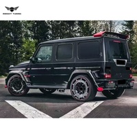 Kit carrosserie en fibre de carbone sèche G900 style Rock BS pour Mercedes Benz Classe G W463A W464 G63 G-Wagon Pare-chocs Capot Passage de roue Jante
