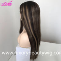 Perruques Casher Fournisseur Chine Perruque en Cheveux Humains Vierges Européens Non Traités avec Base en Soie Cheveux Remy Premium Sheitels - Perruques Casher Juives