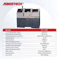 Mesin Bubut CNC Kecepatan Spindle Industri 150~2500RPM untuk Berbagai Material Logam
