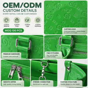 ODM&OEM 2026 Fabricant Personnalisé Sac à Main Pochette en Cuir PU pour Femme Style Luxe et Simplicité Sac Bandoulière Unique - Product Image 4
