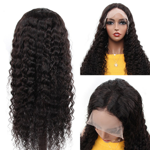 100% pelucas de encaje de cabello humano Natural pelucas 100% atado a mano de pelo Remy indio virginal de la Virgen del pelo cortado de chicas jóvenes - Product Image 1