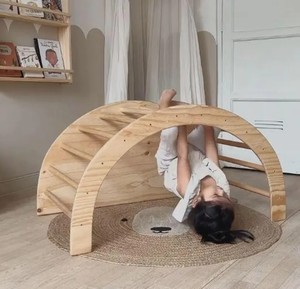 Многоцелевая детская мебель, деревянная игровая площадка, Современная креативная детская мебель для спальни, кровать-качалка из массива дерева - Product Image 6