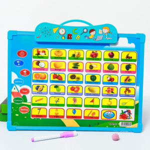 Tablette interactive d'apprentissage <span class=keywords><strong>de</strong></span> l'anglais parlant pour enfants, avec <span class=keywords><strong>jeux</strong></span> <span class=keywords><strong>de</strong></span> vocabulaire sur les fruits, <span class=keywords><strong>de</strong></span> nombres, d'orthographe et <span class=keywords><strong>de</strong></span> <span class=keywords><strong>dessin</strong></span>, pour l'éducation précoce - Product Image 1