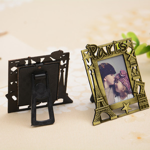 Cornice Portafoto Creativa a Forma di Cuore da 2 Pollici, Supporto per Foto Vintage di Varie Forme, <span class=keywords><strong>Portachiavi</strong></span>, Portafoto per Bambini - Product Image 5