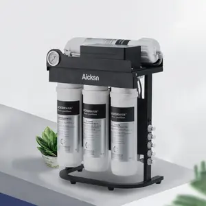 Aicksn 5 Stages RO Purifier Reverse Osmosis System Portable Alkaline Water Purifier Countertop