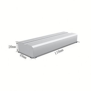 EBM Quality Aluminum Alloy Electronics Battery Box <b>Enclosure</b> Custom Industrial Metal IP54 Rating Outdoor Use HF-A-15-1 Powder - Product Image 1