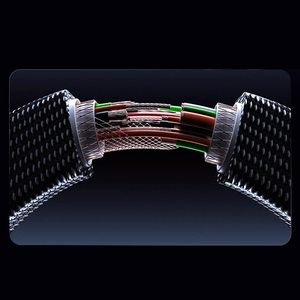 Câble de connexion haute vitesse 4-en-1 27W 65W Charge rapide Usb C Nylon tressé pur cuivre alliage de Zinc câble matériel <span class=keywords><strong>pour</strong></span> Iphone - Product Image 3