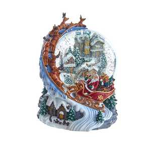 Productos de Navidad de moda Globos de nieve de recuerdo de Navidad de gama alta personalizados de 150mm - Product Image 1