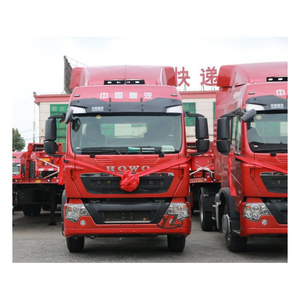 Camion lourd chinois HOWO T5g 340 chevaux 4X2 Tracteur Moteur à essence - Product Image 1
