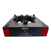 Transformateur de courant à noyau divisé monophasé YHDC SCT12080QT, bobinage en cuivre haute fréquence, sortie 1A/5A, trou rectangulaire 120x80mm