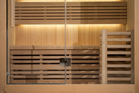 Sauna sec vapeur Sauna infrarouge prix pour 3 personnes Sauna intérieur utilisé