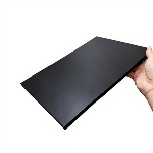 18mm Thick Black PVC WPC Foam Board <b>Sheet</b> Eco-friendly Celuka Kitchen Furniture Density 0.6 G/cm3 - Product Image 1