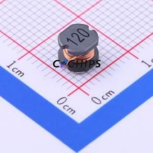 Inductor de Potencia SMTDR54-120M SMD, 5.8x5.2mm (Inductancia: 12uH) (Precisión: 20%) (Corriente Nominal: 1.4A) - Product Image 1
