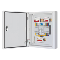 Boîte de distribution d'éclairage basse tension, appareillage MV HV, panneau de commande électrique en acier au carbone pour équipements électriques industriels