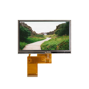 หน้าจอ LCD ขนาด 4.3 นิ้ว ความละเอียด 480x272 TFT IPS MCU 8/16BIT/SPI/DSPI/QSPI พร้อมหน้าจอสัมผัสแบบ Resistive Capacitive - Product Image 4
