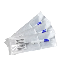 ICAR certifié de haute qualité ISO11784/5 EM4305 2.12*12MM puces bio-verre animaux puces RFID avec injection pour animaux de compagnie chien chat