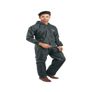 Traje Impermeable Sharkk Boss para Hombre, Estilo Safari, de Nailon, Ligero, Duradero, con Capucha, para Viajes y Ciclismo - Product Image 1