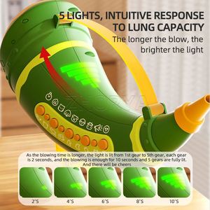 Zhorya Divertido Juguete Educativo Eléctrico para Niños, Amplificador de Sonido Portátil con Convertidor de Múltiples Sonidos, Bocina para Llamar a Animales - Product Image 4