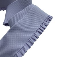 Accessoires pour vêtements Sangle réglable en peluche Soutien-gorge de lingerie Bande extensible 6cm Ceinture élastique pour jupe à volants