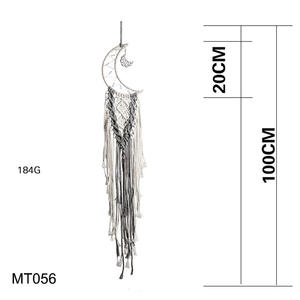 Nieuwe Desig Moon Eyes Macrame Dromenvanger Muur Opknoping Voor Huiskamerdecoratie - Product Image 3