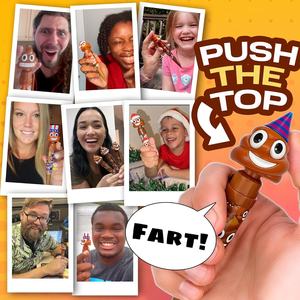 Stylo à <span class=keywords><strong>caca</strong></span> de péter avec plusieurs sons drôles Cadeau de nouveauté parfait pour les enfants - Product Image 5