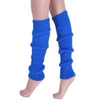 En gros Jambières montantes en tricot côtelé couleur unie néon pour femmes, pour la danse, le ballet et les soirées