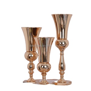 欧洲婚礼用品金铁艺术花架仿真婚礼装饰花瓶摆件耐用金属道路指南 - Product Image 6