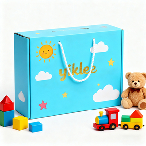 Services OEM/ODM, boîte d'expédition en carton ondulé à blocs de construction emboîtables, boîte à puzzles, boîte d'expédition, boîte de rangement pour jouets éducatifs précoces - Product Image 4