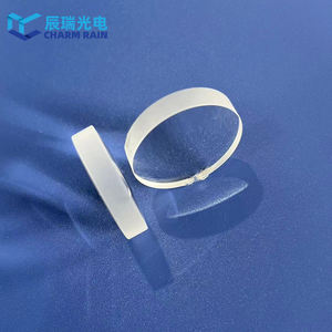 Lentille de collimation à focalisation de lumière ultraviolette Lentille biconvexe à quartz UV 7980 pour <span class=keywords><strong>lithographie</strong></span> à semi-conducteurs - Product Image 1
