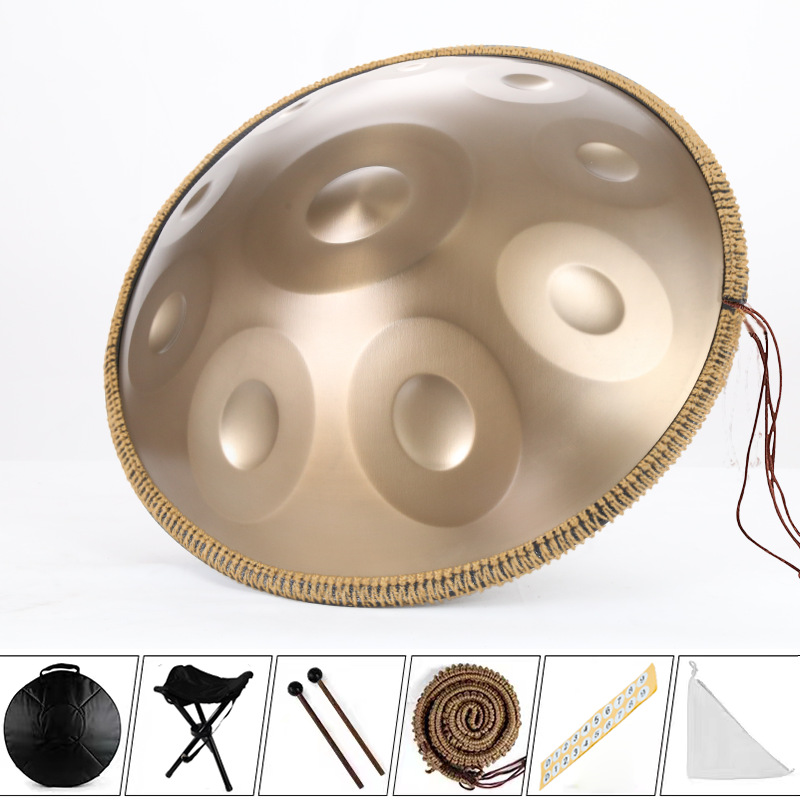 Handpan 10 notes (Or)