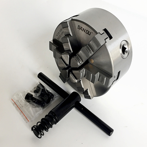 Sanou thương hiệu <span class=keywords><strong>6</strong></span> hàm tự định tâm <span class=keywords><strong>Chuck</strong></span> K13-125 Hướng dẫn sử dụng kim loại <span class=keywords><strong>Lathe</strong></span> <span class=keywords><strong>Chuck</strong></span> đường kính 125mm cho mini <span class=keywords><strong>Lathe</strong></span> - Product Image 5