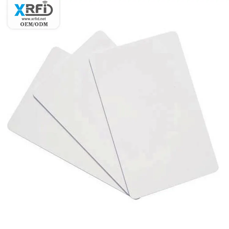 도매 EM4200 TK4100 T5577 RFID 칩 플라스틱 PVC 공백 명함 근접 125khz 접근 제한 카드