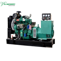 Générateur diesel triphasé Ricardo 50KW avec alternateur sans balais 60KVA pour une utilisation en usine Prix compétitif