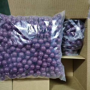 Billes de paintball de qualité tournoi multi-calibre (0,68/0,5/0,43) en gélatine+PEG avec couleur et logo personnalisables pour les jeux de tir en plein air - Product Image 1