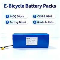 Pack de batteries lithium-ion 21700 OEM&ODM 48V 25Ah pour vélos électriques et trottinettes électriques 24V/48V/72V LiNiMnCoO2