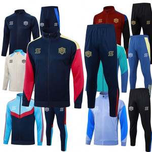 25/26 本物のタイ製高品質 サッカークラブ・ナショナルチーム 長袖 マドリード トレーニングウェア メンズ サッカー/フットボール ジャケット - Product Image 4