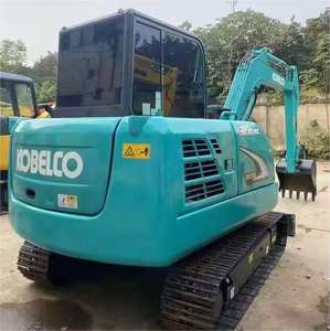 Excavatrice Kobelco SK60 d'occasion, modèle 2022, 6 tonnes, moteur, boîte de vitesses, pompe, roulement testés et inspectés, d'origine japonaise, seconde main - Product Image 4
