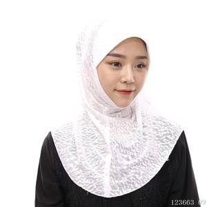 Dropshipping / Stock disponible en gros / OEM – Voile Jacquard Léger Pratique à Enfiler pour Femme Musulmane – Robe Islamique - Product Image 3